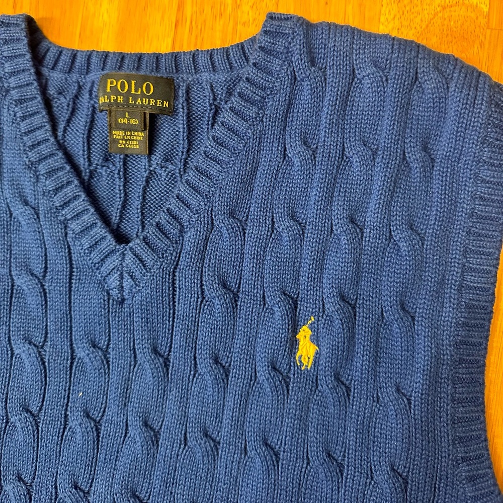 Boys Ralph Lauren Sweater Vest